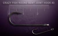 Крючки Round Bent Joint Hook №2 10шт фотография