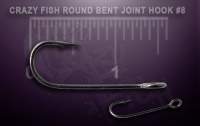 Крючки Round Bent Joint Hook №8 15шт фотография