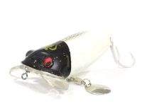 Воблер Megabass Noisy Cat 72F Black Heat Glow Фотографія