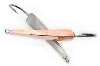 Блесна отвесная РВС Хищник PR-52 3.3г медь фотография