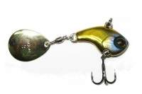 Тейл спиннер Jackall Deracoup 7г Flash gold фотография