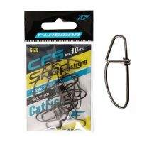 Застібка Flagman CFSS CatFish Strong Snap №3 40кг 10шт Фотографія