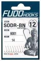 Гачки Fudo Sode W/Ring 6001 BN №12 14шт Фотографія