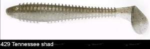 Силикон Keitech FAT Swing Impact 2.8" 429 Tennessee Shad 8шт фотография