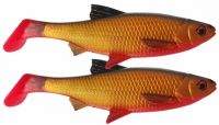 Силикон Savage Gear 3D LB River Roach Paddletail 18см Blood Belly 2шт фотография