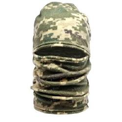 Шапка-маска (балаклава) РЛ полар-флис Пиксель р.54-56 фотография