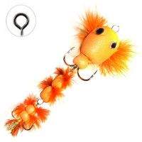 Мандула Strike імітація бичка з пір'ям FG62 помаранчева Фотографія