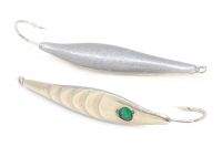 Блесна отвесная РВС Успех 1-КТ с камнем 6.8г никель фотография