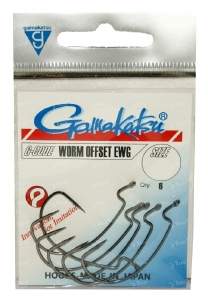 Gamakatsu Worm Offset EWG  Фотографія
