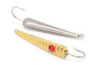 Блешня прямовисна РВС Ребриста 1-КТ з каменем 3.8 р латунь Фотографія