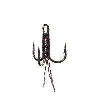 Трійник з мухою Strike TRG08 для гірлянди №14 Black-Violet Фотографія