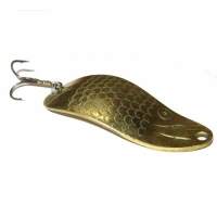 Блесна самодельная Ложка латунь 28г фотография