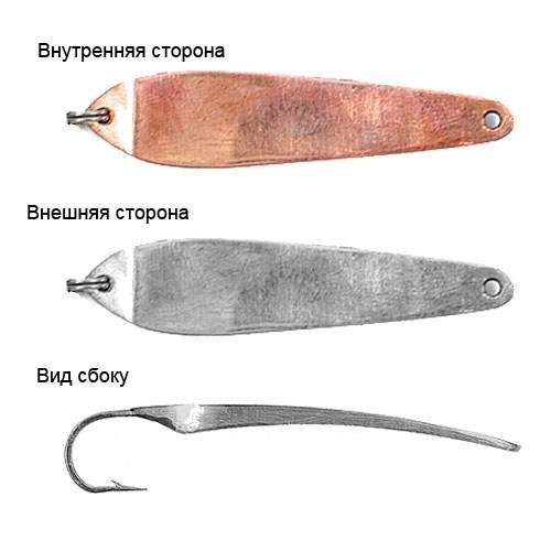 Блесна вертикальная 6150-CS  фотография