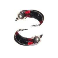 Мормышка Strike Рубин MPR1 (черно-красная) BR №14 фотография