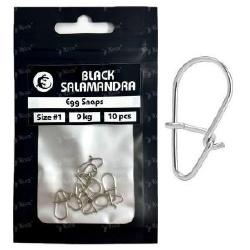 Застёжка Черная Саламандра Egg Snaps фотография