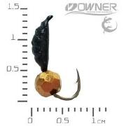 Мормышка ЧС Креветка S 0.56г №12 Шарик граненый Золото фотография