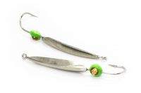 Блесна отвесная РВС Хищник PR-57 с камнем 1.5г никель фотография