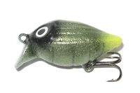 Воблер Буг RealBug 35F Оливка з жовтим хвостом Фотографія