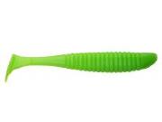 Силікон Angry Baits Shiner 3.0" Acid Green UV 6шт Фотографія