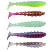 Силикон Angry Baits Fatik 2.8" AB Mix-6 5шт фотография