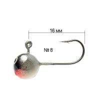 Літня мормишка Golden Fish Куля 2.0 р №8 WB Фотографія