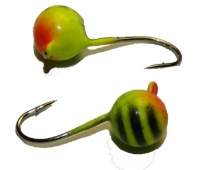 Мормышка Riga шарик с петелькой 3мм 201030-YR фотография