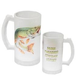 Бокал пивной Щука Фотографія