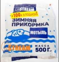 Прикормка G. Stream зимова 500г мотиль Фотографія