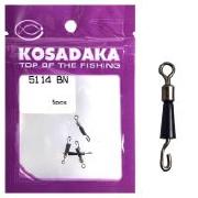 Вертлюжок швидкознімний Kosadaka Quick change swivel and rubber cap 5114-08 5шт Фотографія