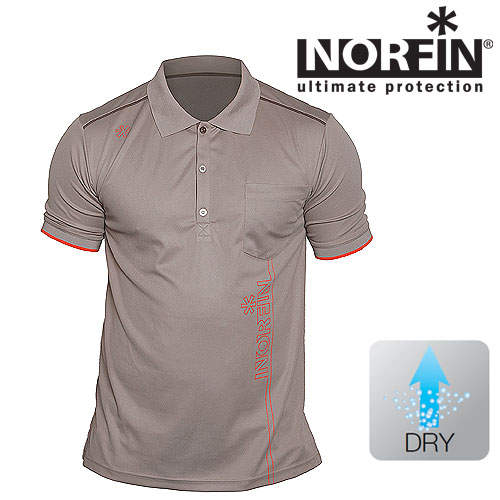 Футболка Norfin Polo 671203-L Beige Фотографія