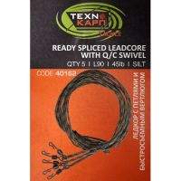 Оснащення Технокарп ледкор з швидкознімним вертлюгом 45lb 90см 5шт 40162 Фотографія