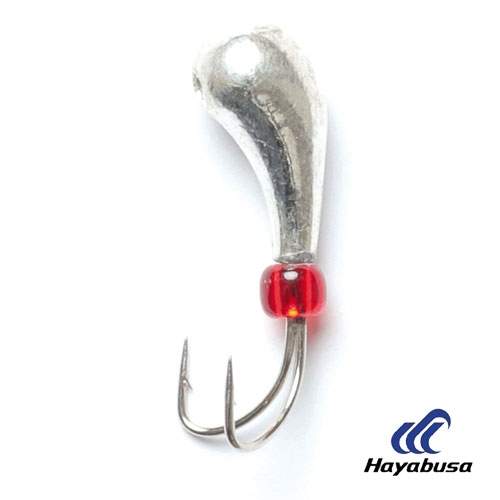 Мормишка коза чесночинка з отвором K1530-S Фотографія