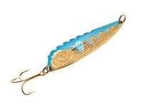 Блесна Kuusamo Anniversary Model 2020 Kruunu with blue bead 85/19 Blu/S/G-G фотография