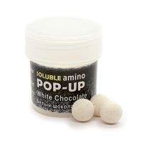 Бойли Grandcarp Amino Pop-Up 10мм White chokolate (бІлий шоколад) 15шт Фотографія