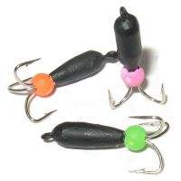 Мормишка Улов Рис 3.0 мм чорний куля неоновий 145 Фотографія