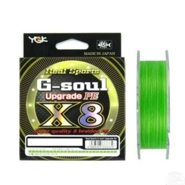 Шнур YGK G-Soul x8 Upgrade PE #1.0 200м Фотографія