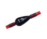 Груз оливка с кембриком Flagman Drop lead 1г 3шт фотография