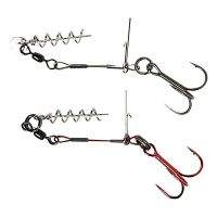 Оснастка Savage Gear Carbon49 Corkscrew Stinger №1/0 23кг 2шт фотография
