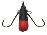 Балда на вушках 3г чорна-червона Фотографія