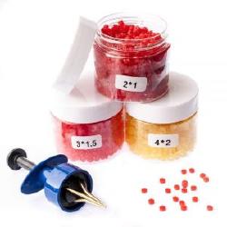 Силиконовые кембрики GOSS для пучковяза 2*1мм фотография