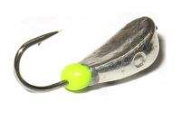 Мормышка Riga Чесночинка с лыской 4мм серебро 123040 фотография