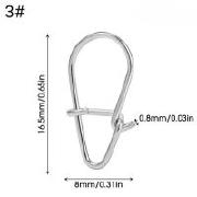 Застёжка Черная Саламандра Egg Snaps #3 26кг 10шт фотография