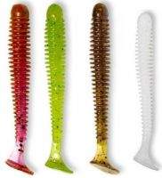 Виброхвост Crazy Fish Vibro Worm 5см Mix 24 Фотографія