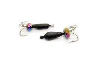 Мормишка Grifon Чортик з петлею короткий з кристалом 1.5 мм G250 Фотографія