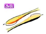 Поролоновая рыбка Профмонтаж Dancing Fish Reverse tail Offset 5.0" 203 фотография