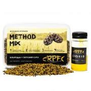 Метод микс RPF Classic 400г пелетс 2мм + 50мл ликвида Кукуруза+тигровый орех фотография