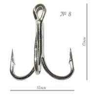 Трійник Elite Alliance silver №8 1шт Фотографія