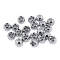 Головки латунные Strike Bead Heads -Silver 4.5мм фотография