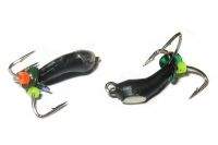 Мормишка Чорт-банан з коронкою і паетком 3.0 мм МВ125 Фотографія