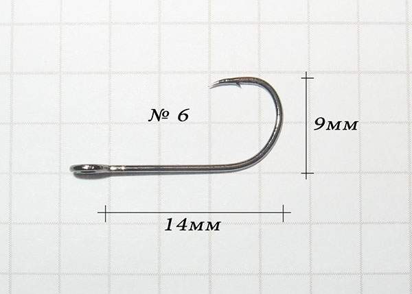 Крючки Origin S-59BC №6 10шт нефасованный фотография